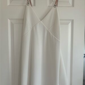 Zara Strapless White Dress